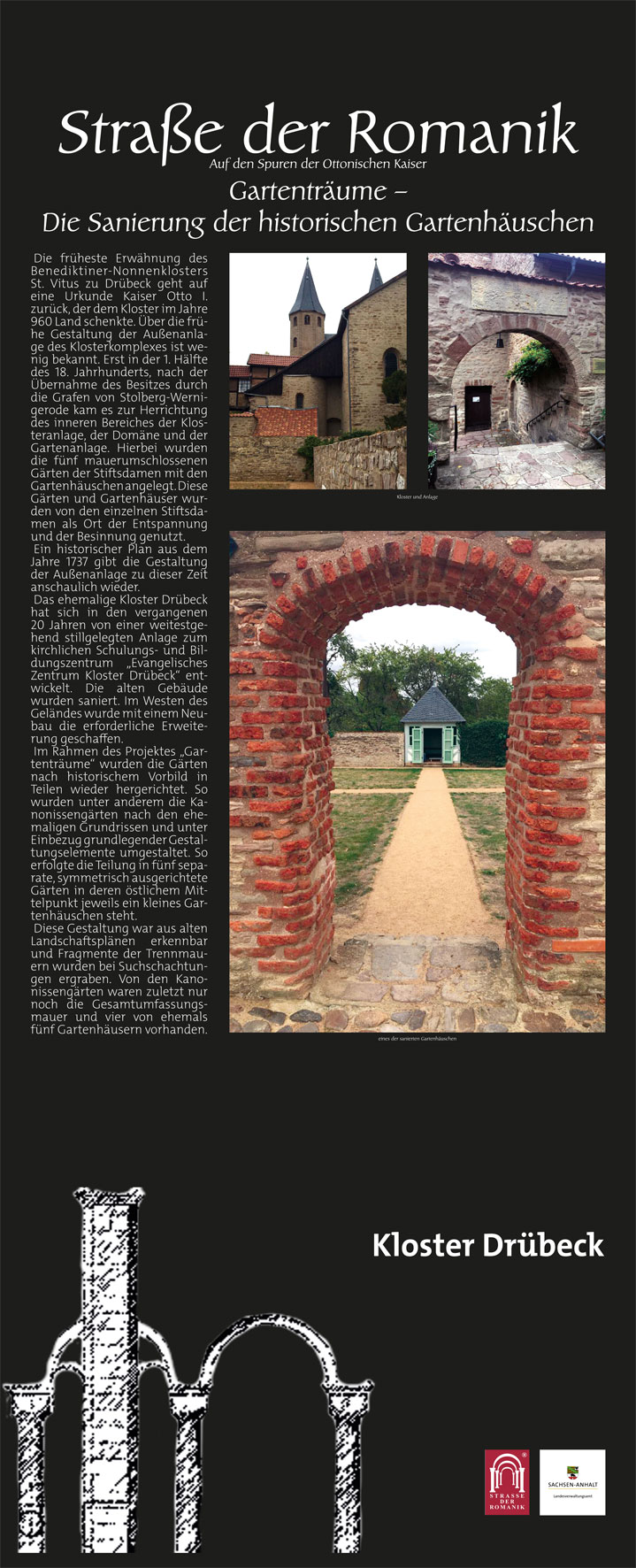 Informationstafel Kloster Drübeck