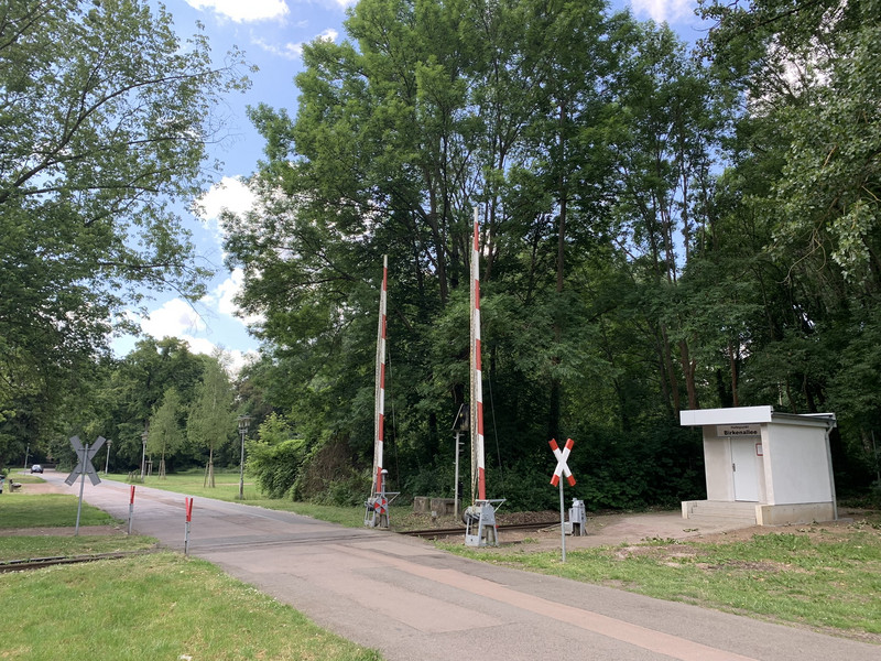 Schranke Peißnitzinsel